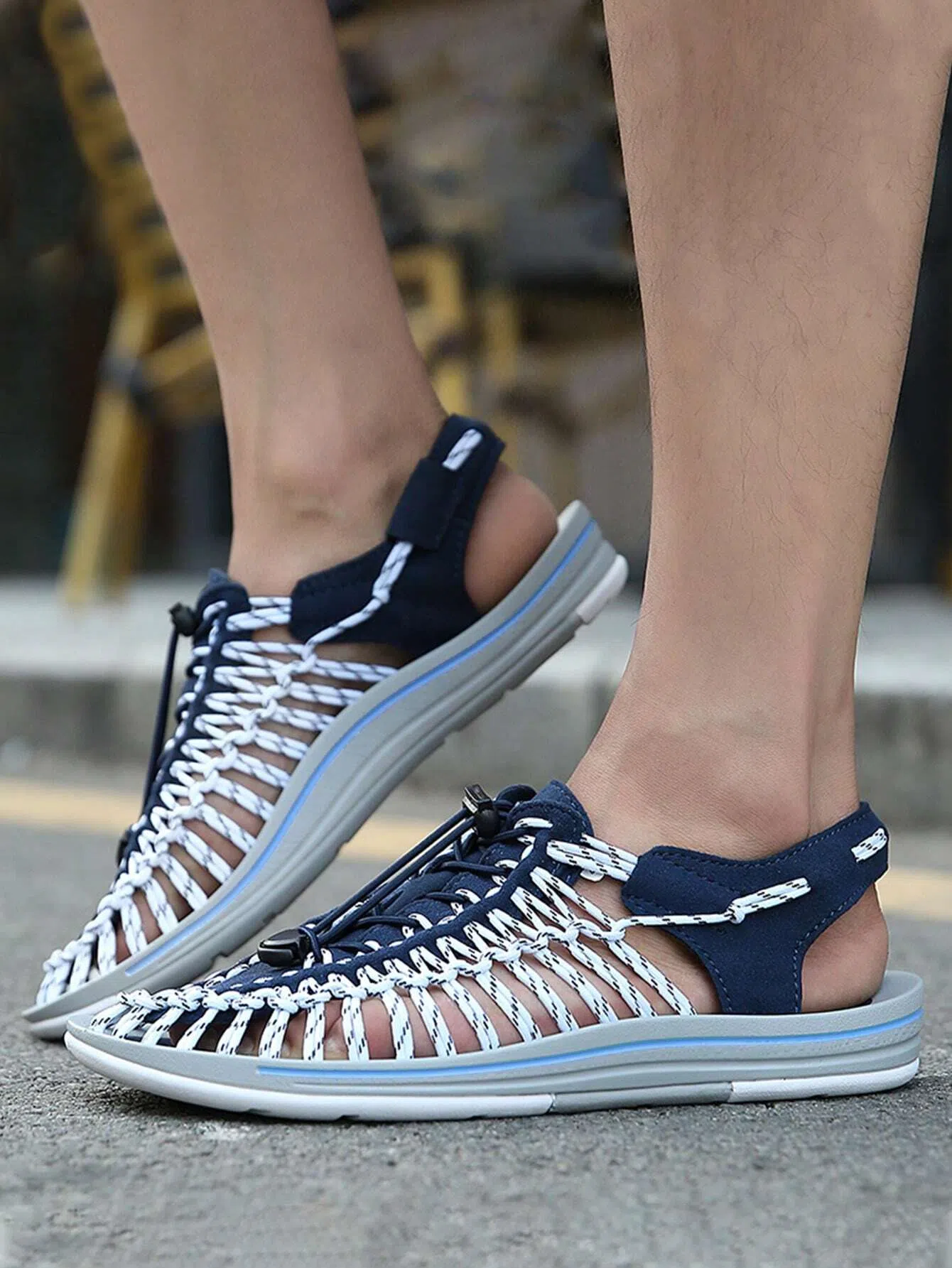 Men's Sandals Plus Size Outdoor Beach Handcraft